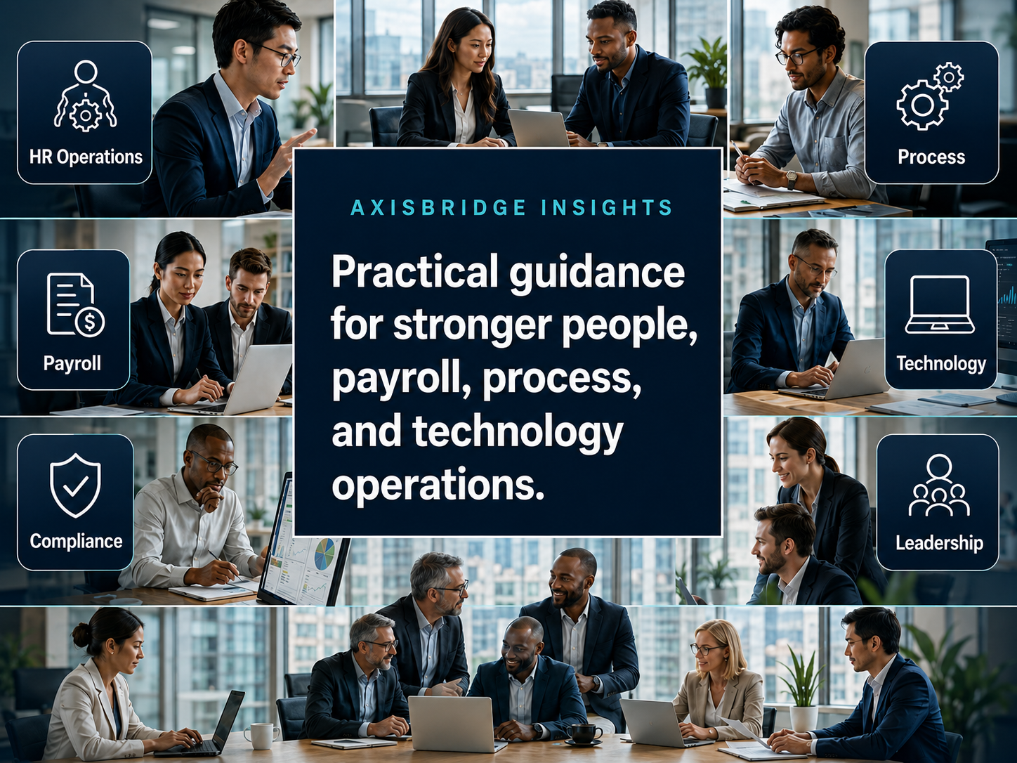 AxisBridge Insights practical guidance hero graphic